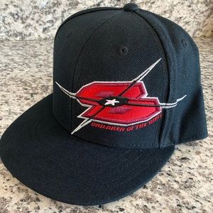 Children of the Dirt black fitted baseball hat